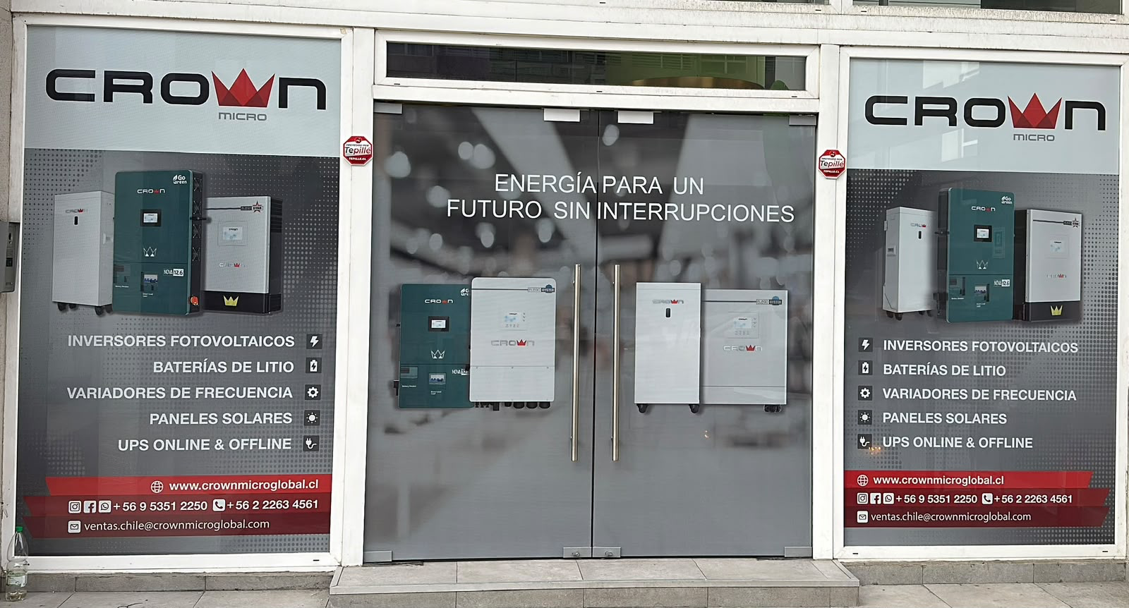 Showroom Crown Micro Chile, portada del video